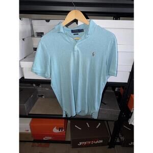 Polo Ralph Lauren Men's Small Blue Short Sleeve Polo Shirt 0316